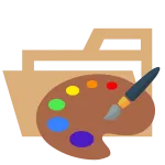 Theme Opened SVG Icon